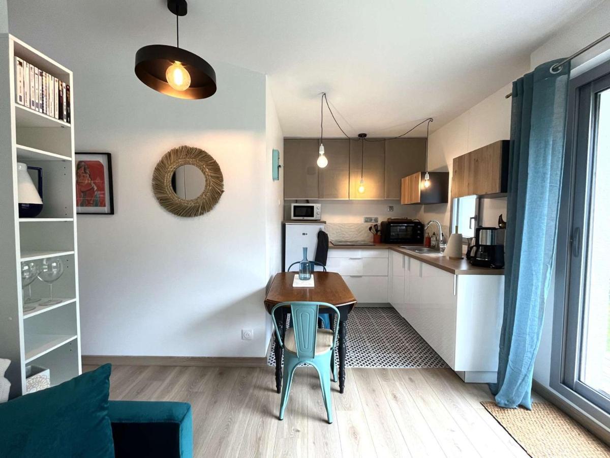 Charmant Appart T2 Renove En 2023 Avec Jardin De 140M², A 900M De La Plage - Benodet - Fr-1-481-137 Esterno foto