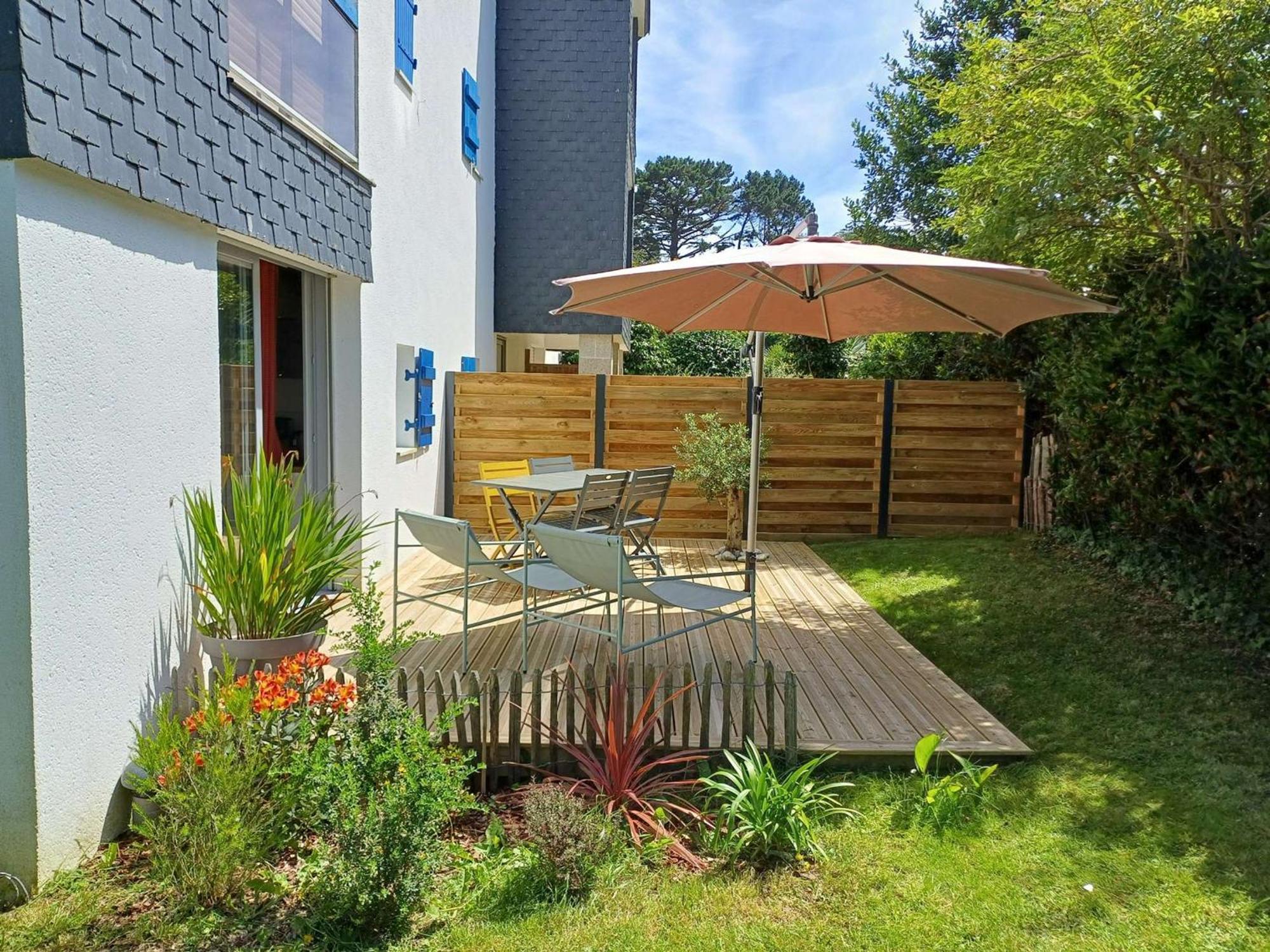 Charmant Appart T2 Renove En 2023 Avec Jardin De 140M², A 900M De La Plage - Benodet - Fr-1-481-137 Esterno foto